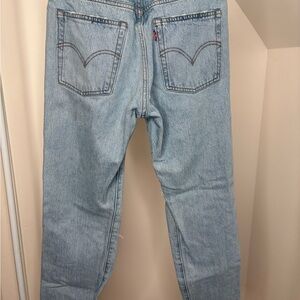 Levi's Women's Straight Jeans in Light Blue